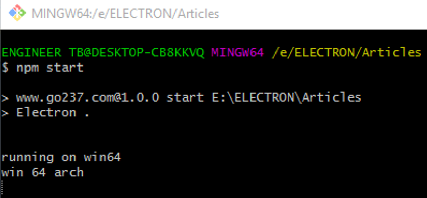 Identify and work with OS platforms conditionally in Electron JS