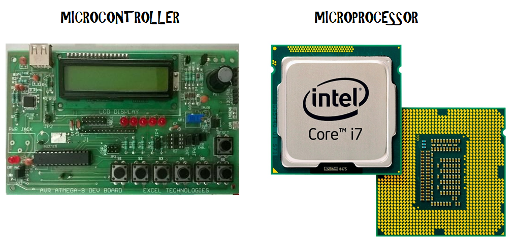 Microcontrollers Vs. Microprocessors