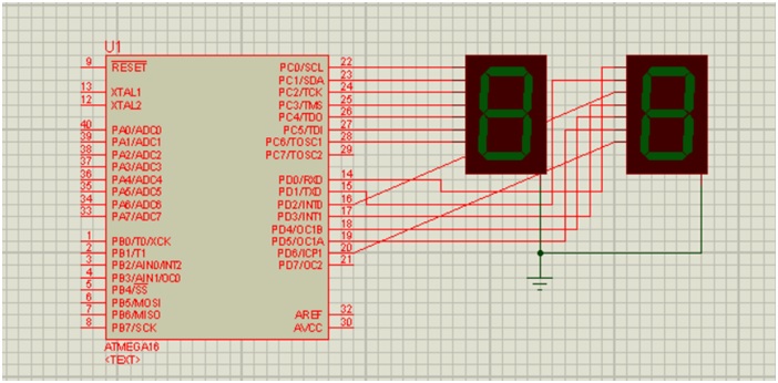 Seven Segment Simulation