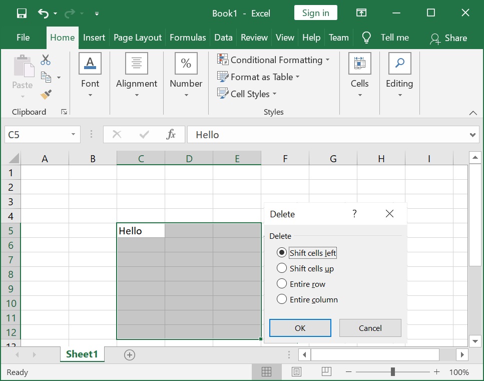 MS-Excel Cell (4)