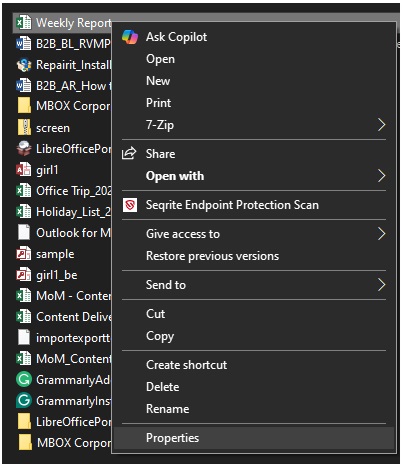 Fix Excel File Couldn't Open in Protected View Error - Step 4