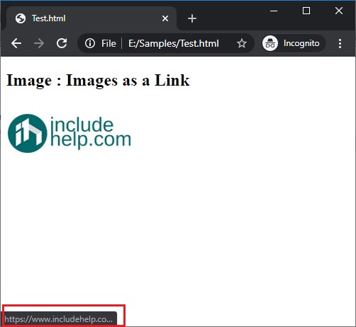 HTML Image Tag | Example 5