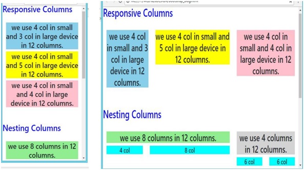 Mobile tablet layout