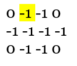 Fill 8 numbers in a matrix (Result)