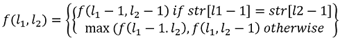 Longest Common Subsequence