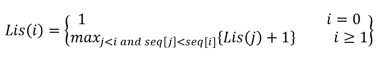 Longest Increasing Subsequence (i)