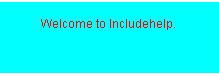 Welcome message in java applet