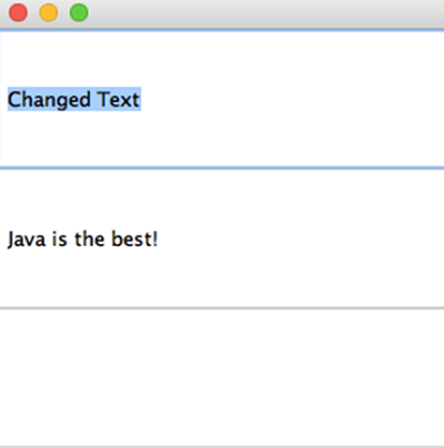 Java AWT TextField