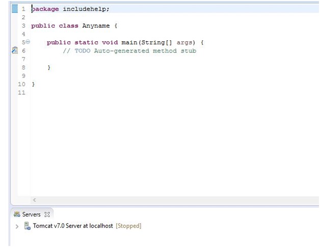 java class in eclipse 5