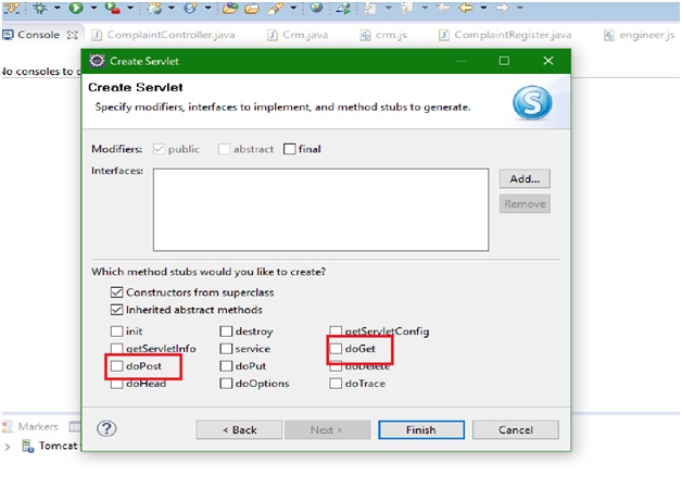 Servlet file in Eclipse Mars 4