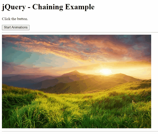 jQuery - Chaining