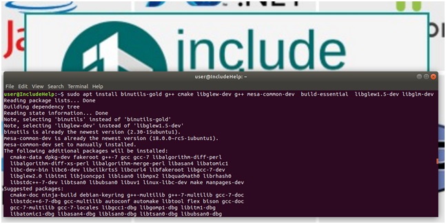 OpenGL Installation Guide in Ubuntu 2