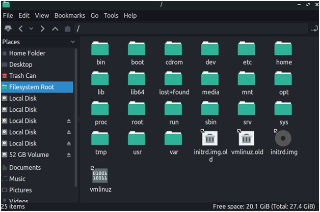 Navigation in Linux