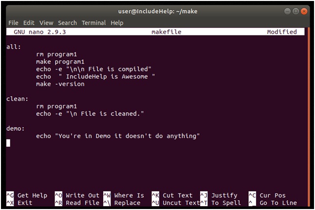 make-utility-makefile-in-linux