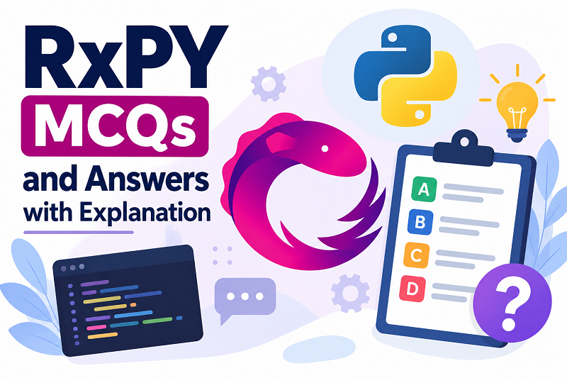 RxPY MCQs and Answers with Explanation