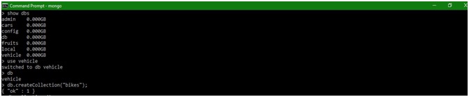 MongoDB - Creating a collection 6