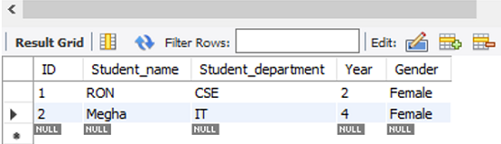 DELETE Statement (Step 6)