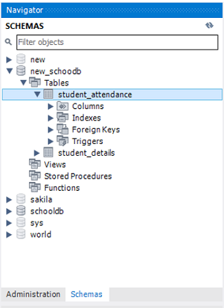 DROP TABLE Statement (Step 3)