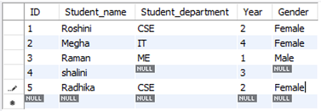 INSERT INTO statement step (4)