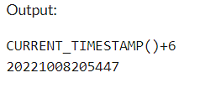 Example 2: MySQL CURRENT_TIMESTAMP() Function