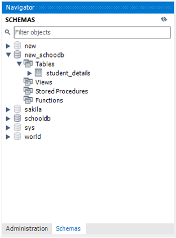 SHOW TABLES Statement (Step 3)