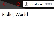 Node.js Example to print Hello world