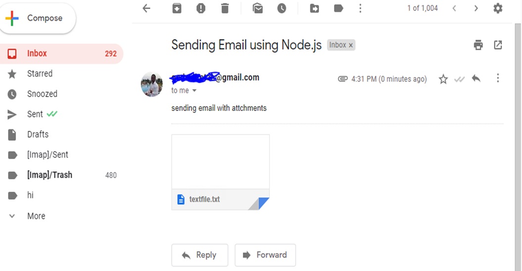 Nodemailer 2