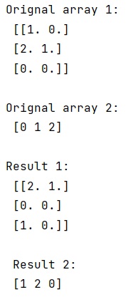 Example: Better way to shuffle two numpy arrays in unisonframe