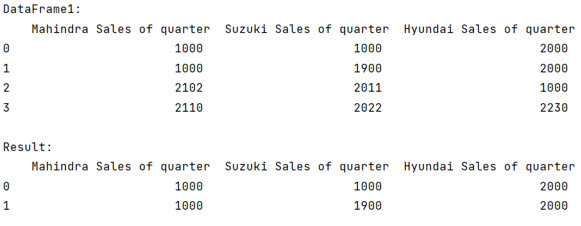 Example: filter a pandas dataframe based on value counts