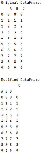 Example: Add Column to Index without Resetting