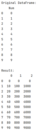 Example: Apply function that returns multiple values to rows