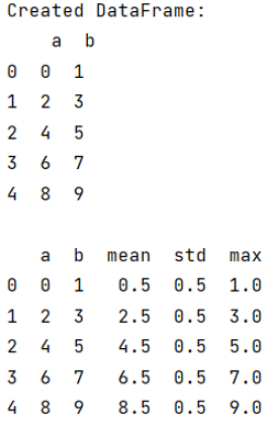 Example: Assigning multiple new columns simultaneously