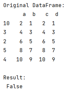 Example: check if a Pandas dataframe's index is sorted