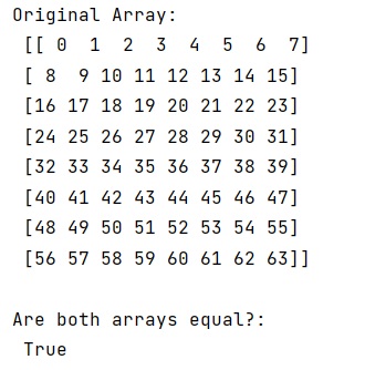 Example: How to convert byte array back to NumPy array?