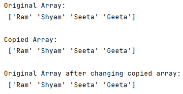 Example 1: Copy vs View