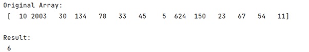 Example: How to count values in a certain range in a NumPy array?