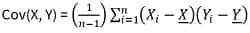 covariance formula