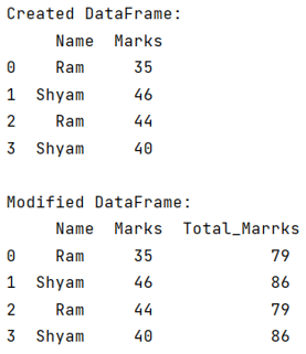 Example: create a new column