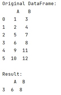 Example: Extract the nth row of a pandas dataframe as a pandas dataframe