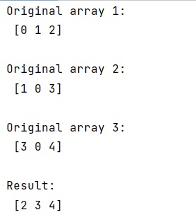 Example: How to find element-wise maximum values from a NumPy array?