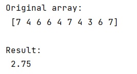 Example: How do you find the IQR in NumPy?