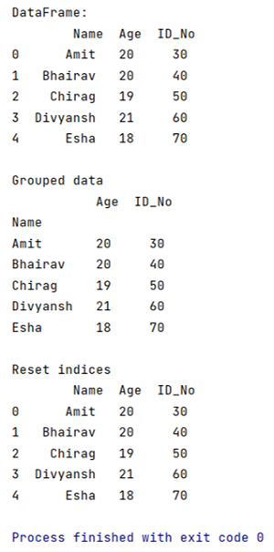 flatten a hierarchical index