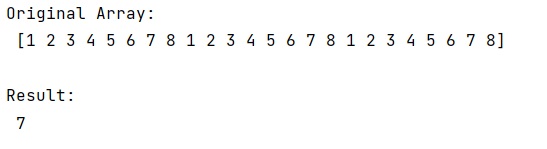 Example: get the index of a maximum element in a NumPy array along one axis