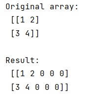 Example: Good ways to 'expand' a NumPy ndarray