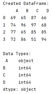 Example: Import pandas DataFrame column as string not int