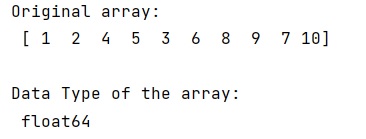 Example: In-place type conversion of a NumPy array