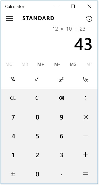 Magic calculator program's output in Python3