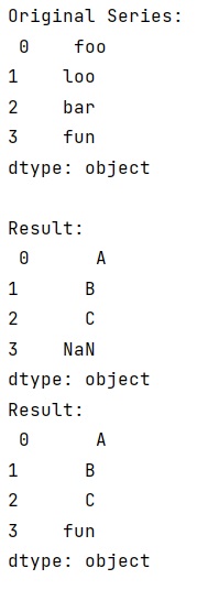 Example: map() function inserting NaN, possible to return original values instead?frame