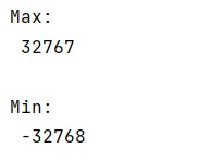 Example: Maximum allowed value for a numpy data type