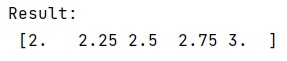 Example: Is there a multi-dimensional version of arange/linspace in numpy?